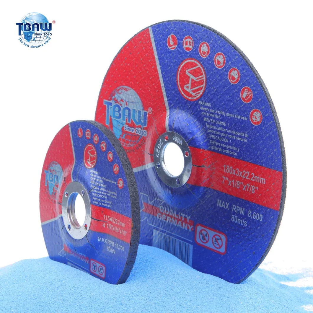 T42 Stainless Steel Inox Depressed Center Flexible Abrasive Wheel Cutting and Grinding Disc
