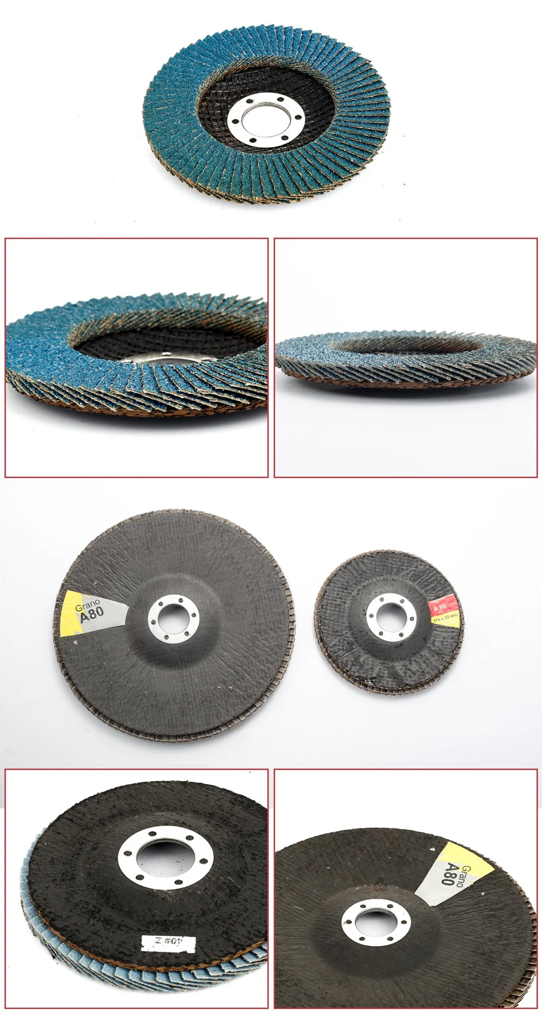 Abrasive Tools Diamond Saw Blade Grinding and Polishing Flap Wheel for Stainless Steel