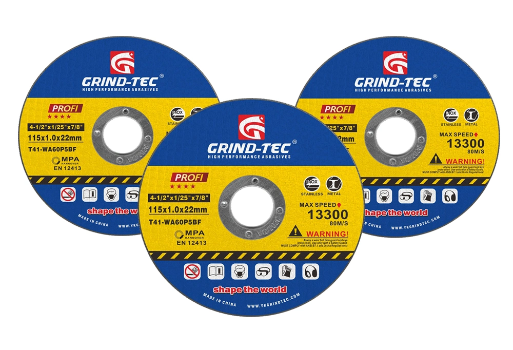 Hardware Tool 4.5" 115X1X22mm Abrasive Disc Metal and Stainless Cutting Wheel
