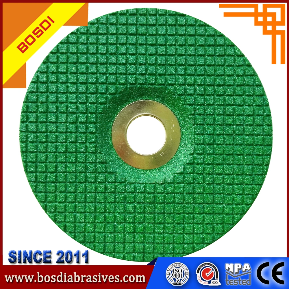 Bosdi Wa Grinding Wheel 4"X1/8"X5/8" (100X3X16mm) , Non-Viscous, No Burn, Very Sharp, Flexible and Safe, Grit 36-220#