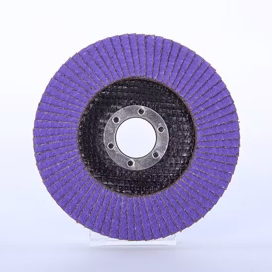 7'' 180mm Grit 60 Flap Disc para Metal Aço Inoxidável com Óxido de Alumínio Zircônia Cerâmica