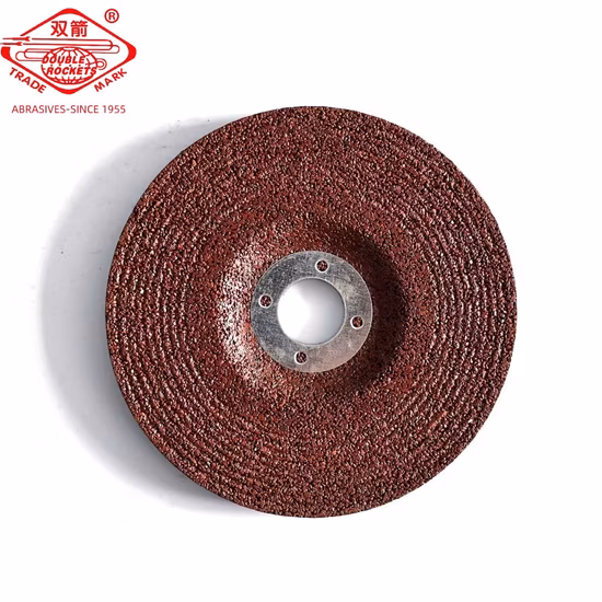 Rebolos de desbaste de metal abrasivo de 6" disco de desbaste centro rebaixado
