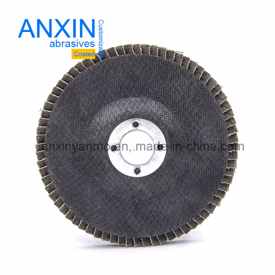 Preço de Atacado Alta Qualidade 100X16mm Zircônia Alumínio Flap Disc Flexível para Polimento de Metal e Aço Inoxidável