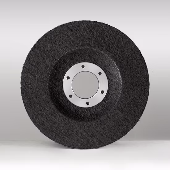 Placa de suporte de fibra de vidro X-Lock de alta qualidade de 107 mm para disco de aba para polimento e retificação