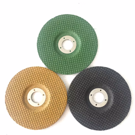 Roda de disco de moagem T27A flexível de mistura preta personalizável como ferramenta abrasiva para rebarbadora polimento lixamento de liga de metal madeira