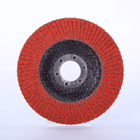 5′ ′ 125mm Grit 36 ​​Flap Disc para Metal Aço Inoxidável com Óxido de Alumínio Zircônia Cerâmica