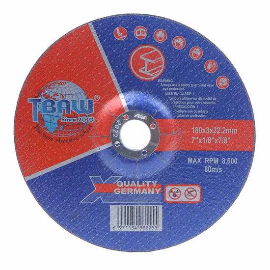 Polimento Abrasivo OEM Disco de corte Ferramenta de corte e rebolo
